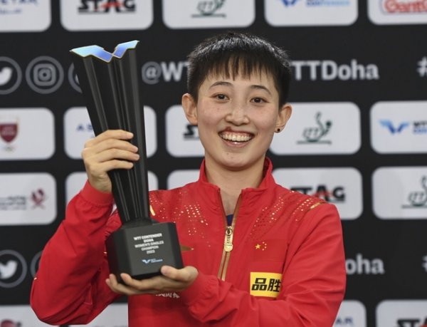 WTT多哈站国乒四冠 范思琦七局赢下德比女单封后
