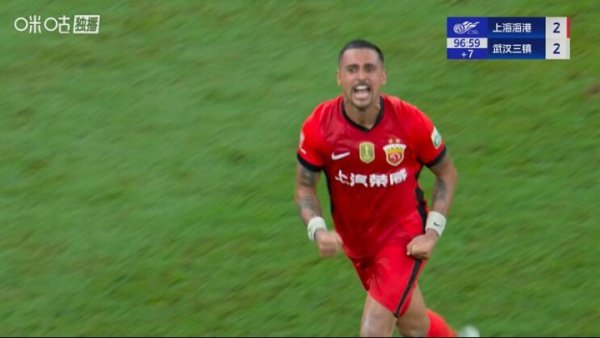起死回生！莱昂纳多读秒致胜球  ！海港连扳两球3-2反超三镇！