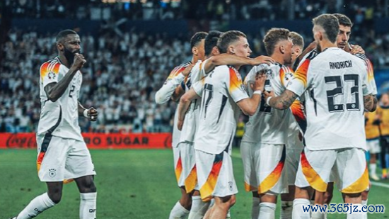 5-1首战告捷！德国成欧洲杯历史第7支单场打进至少5球的球队