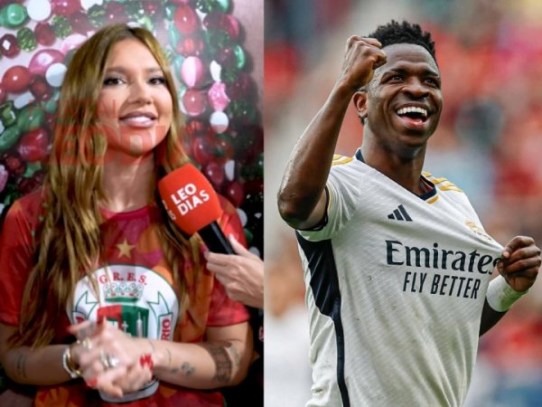 原谅他🟢模特女友：维尼修斯有错但他道歉了，愿意再给他机会