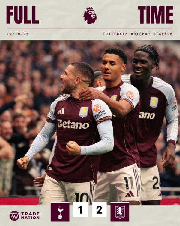 二三四名轮流上！维拉豪取五连胜竞技状态  炸裂，即将连战曼城红军樱桃