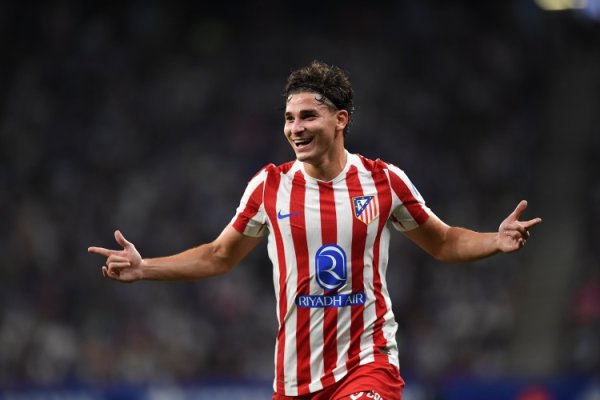 阿尔瓦雷斯2025年西甲主场作战  加入  10粒得分  ，仅少于姆巴佩、布迪米尔