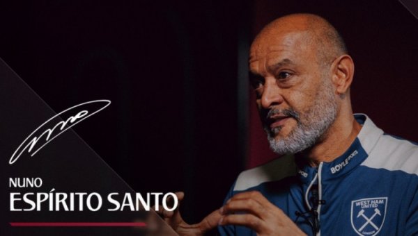 接替波特执教西汉姆! 努诺: 我要尽快熟悉所有球员, 每天全力以赴